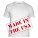 Fitted T-shirt, made in the USA