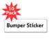 Vehicle Bumper Sticker - Buy in value 10 pack