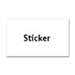 Sticker Decal, Rectangle
