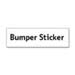 Car Bumper Sticker Decal