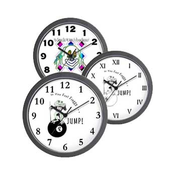 Billiards Wall Clocks by OTC Billiards Designs
